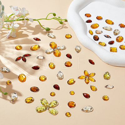 Acrylic Sew on Rhinestone DIY-GA0007-02C-1
