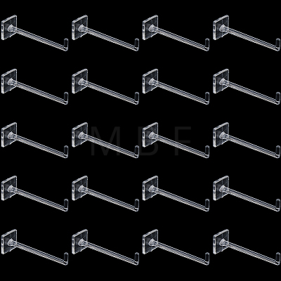 Acrylic Shelf Hooks FIND-WH0173-552-1