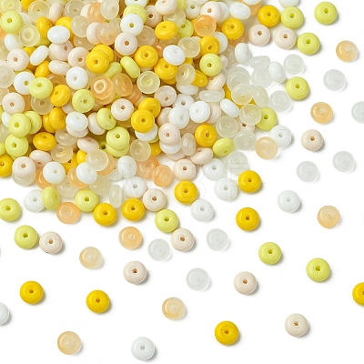 100G Imitation Jade Glass Beads DGLA-YW0001-53A-1