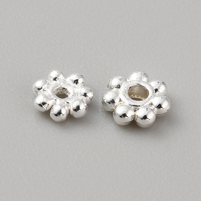925 Sterling Silver Spacer Beads STER-WH0016-13A-1