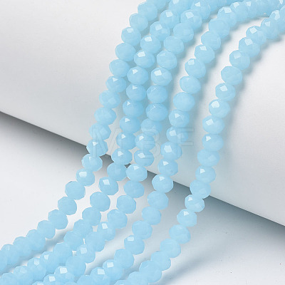 Glass Beads Strands EGLA-A044-J2mm-D04-1