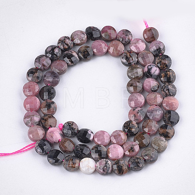 Natural Rhodonite Beads Strands G-S354-19-1