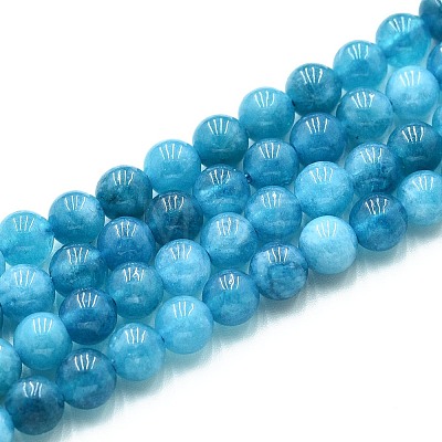 Natural Quartz Beads Strands G-N355-6mm-16-1