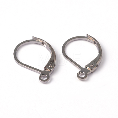Brass Leverback Earring Findings EC223-1