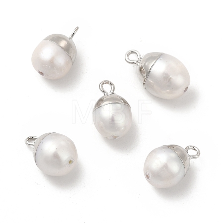 Natural Pearl Pendants PEAR-P004-45P-1