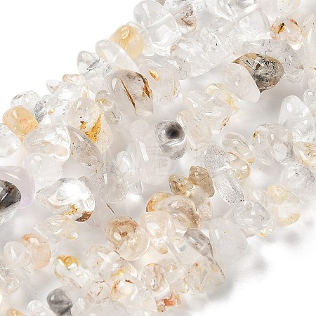 Natural Herkimer Diamond Beads Strands G-M205-95-1