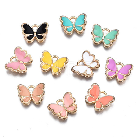 Alloy Enamel Charms ENAM-S121-070-A-1
