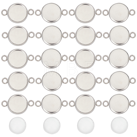 DIY Blank Dome Link Connector Making Kit DIY-SC0006-16A-1