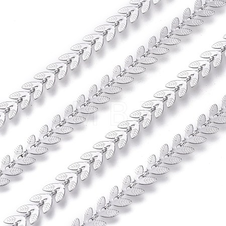 Tarnish Resistant 304 Stainless Steel Cobs Chain CHS-P011-07P-1
