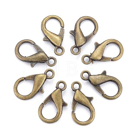 Zinc Alloy Lobster Claw Clasps E107-AB-1