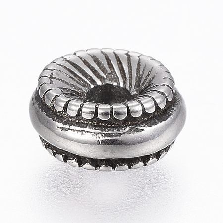 304 Stainless Steel Spacer Beads STAS-A033-023AS-1