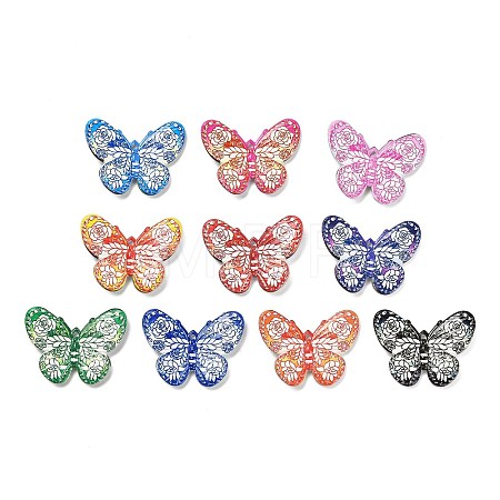 Printed Opaque Acrylic Beads MACR-R004-02-1