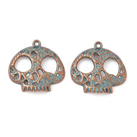 Alloy Pendants PALLOY-D313-01B-1