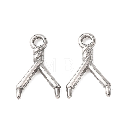 304 Stainless Steel Pendant Bail STAS-G385-02P-1