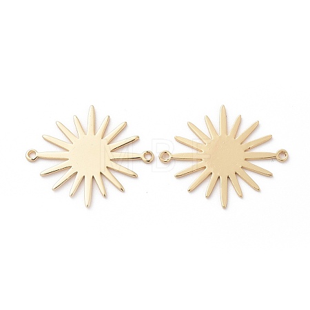 Brass Links connectors X-KK-T032-134G-1