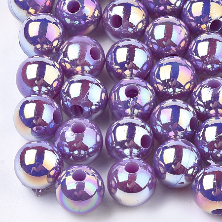 Plastic Beads OACR-S027-8mm-14-1