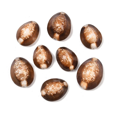 Natural Shell Oval Beads BSHE-O007-44-1