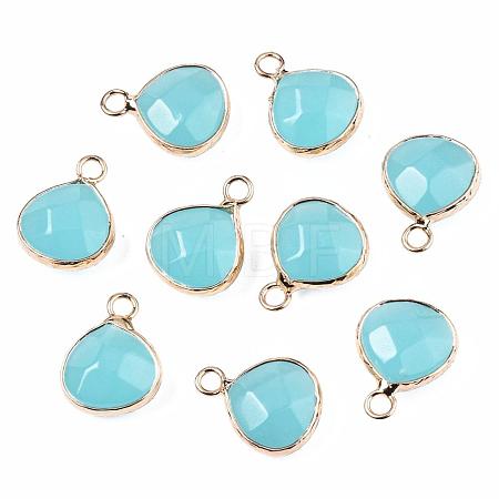 Natural White Jade Pendants G-Q963-02-1