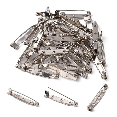 Iron Brooch Findings IFIN-S526-35mm-1