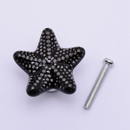 Porcelain Drawer Knobs FIND-WH0061-01D-1