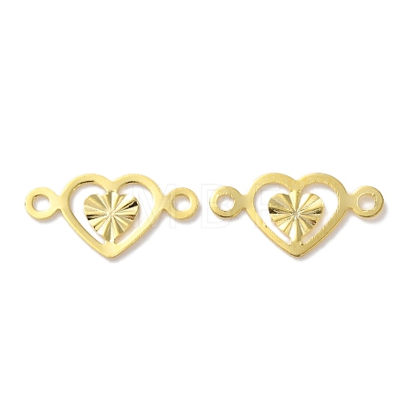 Brass Filigree Connector Charms KK-F880-02G-02-1