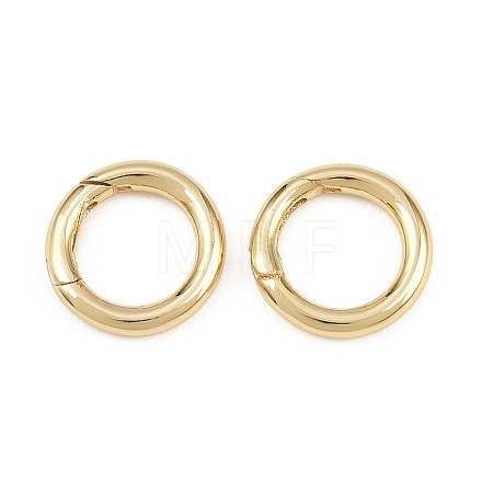 Brass Spring Gate Rings KK-H292-58D-G-1