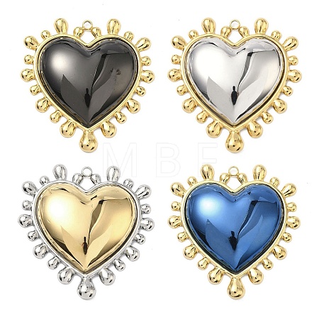 Two-tone 304 Stainless Steel Big Pendants STAS-G371-19-1