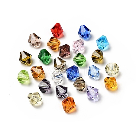 Imitation Austrian Crystal Beads SWAR-F022-10x10mm-M-1
