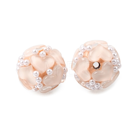 Handmade Polymer Clay Beads CLAY-Z006-03G-1