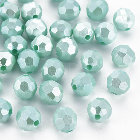 Opaque Acrylic Beads MACR-S373-69-A01-1