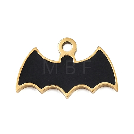 Halloween Theme 304 Stainless Steel Charms LS-STAS-C140-02C-G-1