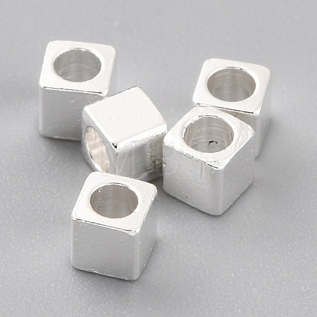 Brass Spacer Beads KK-O133-209B-S-1