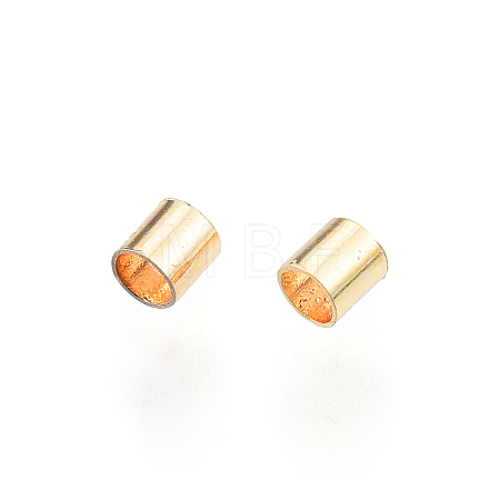 Brass Crimp Beads KK-N259-53-1