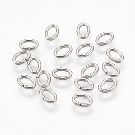 Tarnish Resistant 304 Stainless Steel Open Jump Rings Jewelry Findings A-STAS-L215-11P-1