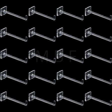 Acrylic Shelf Hooks FIND-WH0173-552-1