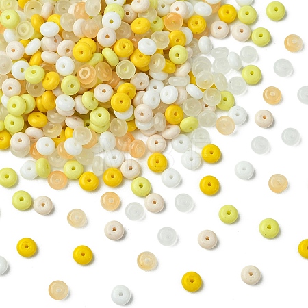 100G Imitation Jade Glass Beads DGLA-YW0001-53A-1
