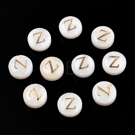 Natural Freshwater Shell Beads SHEL-N036-01Z-1