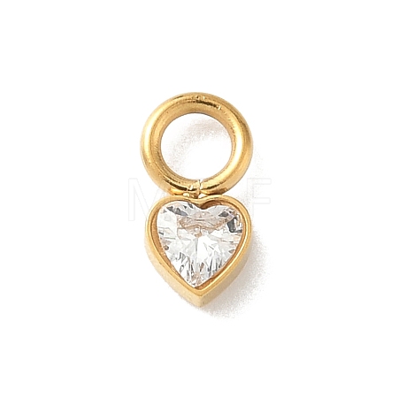 304 Stainless Steel Charms KK-D503-03B-G-1