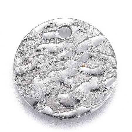 Non-Tarnish 304 Stainless Steel Charms STAS-M228-C01-P-1