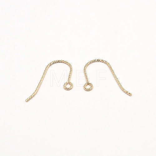 Yellow Gold Filled Earring Hooks KK-A130-04-1