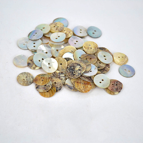 Pearl Oyster Shell Buttons X-NNA0VFN-1