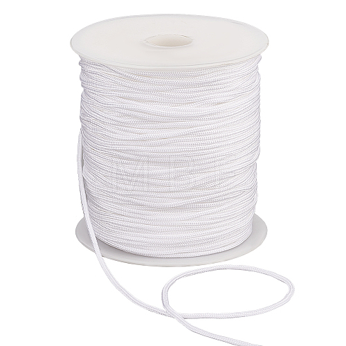 100 Yards Nylon Chinese Knot Cord NWIR-WH0020-03A-1
