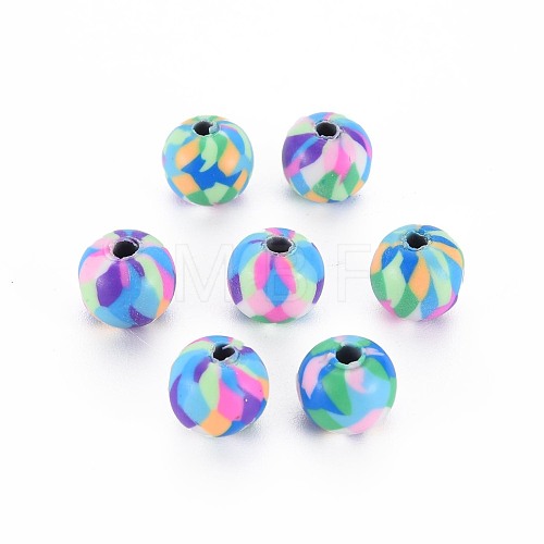 Handmade Polymer Clay Beads CLAY-N008-054A-01-1