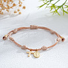 Brass Charm Bracelets NT5194-4-1