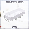 4Pcs Plastic Hanging Trays for Mesh Display AJEW-GO0004-51-2