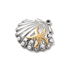 304 Stainless Steel Pendants STAS-A126-03E-GP-2