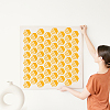 MAYJOYDIY US 1Pc Honeycomb PET Hollow Out Drawing Painting Stencils DIY-MA0004-06C-5