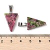 Natural & Synthetic Mixed Gemstone Pendants G-B127-04P-3