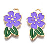 Alloy Enamel Pendants ENAM-Q446-002C-RS-2