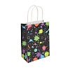 Paint Splatter Paper Gift Bags with Handles TH-CBA170C-02-3